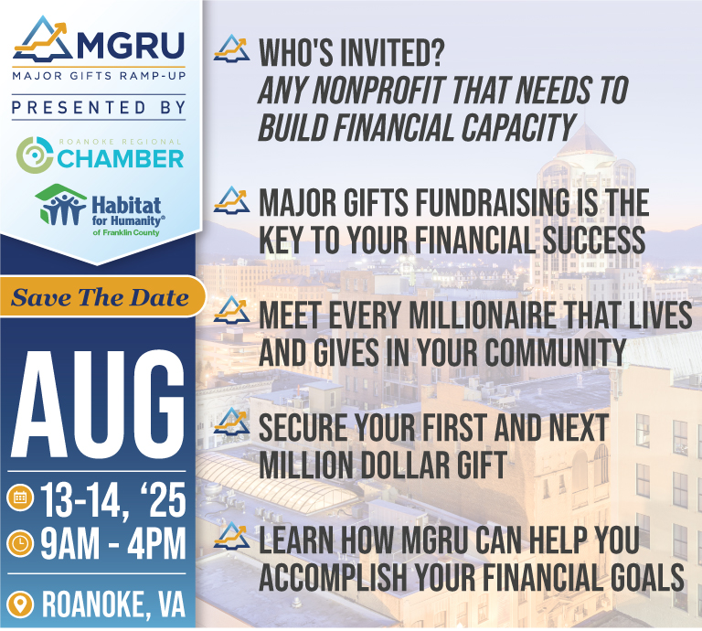 Roanoke, VA - Major Gifts Ramp-Up
